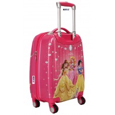 OkaeYa Pink With Print Hard Sided Children's Luggage